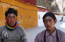 Tibetan Pilgrims, Lhasa, Tibet