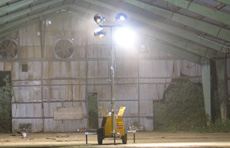 "The Night Shift" | Swisshome, Oregon | Site Specific Installation | 2007